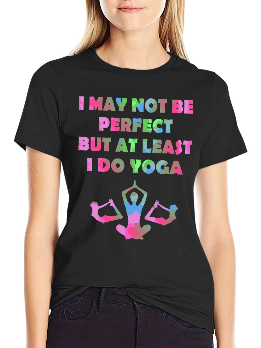 Yoga Lover Graphic Tee - I Do Design product image 2