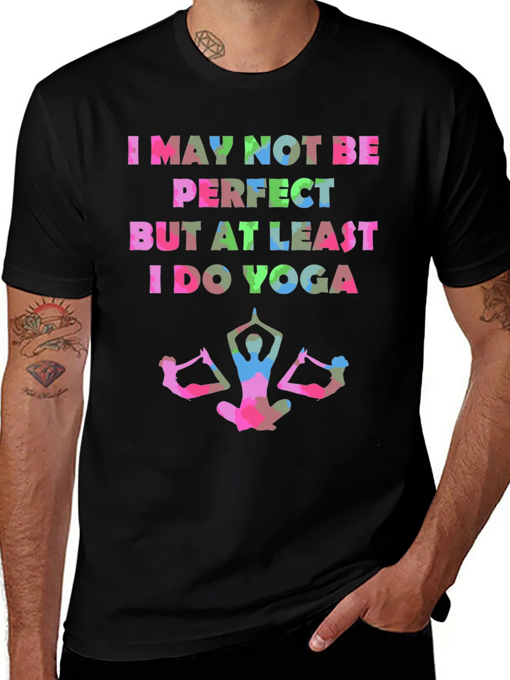 Yoga Lover Graphic Tee - I Do Design product image 1