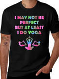 Yoga Lover Graphic Tee - I Do Design product image 1
