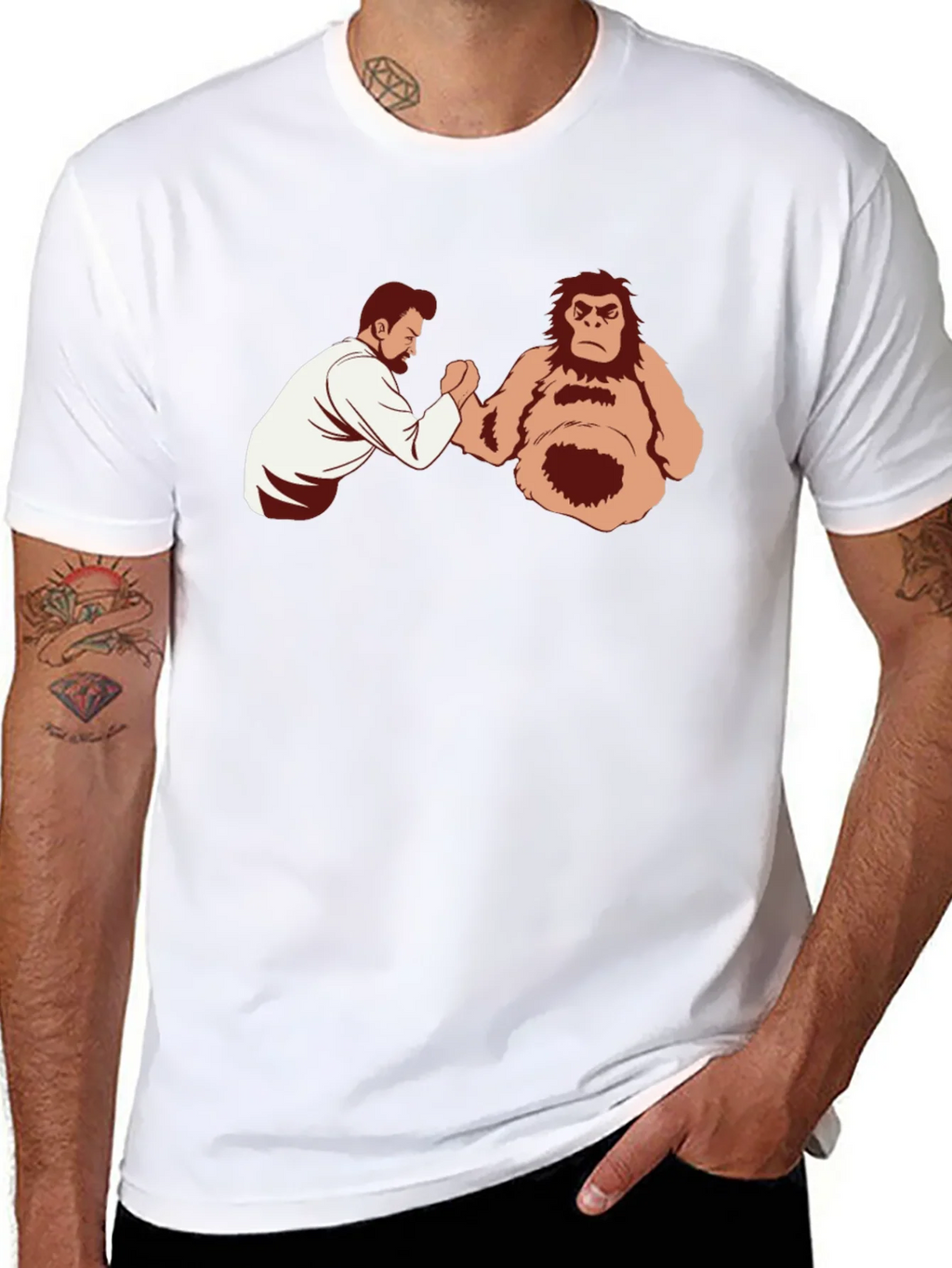 Arm Wrestling Champ Graphic T-Shirt product image 7