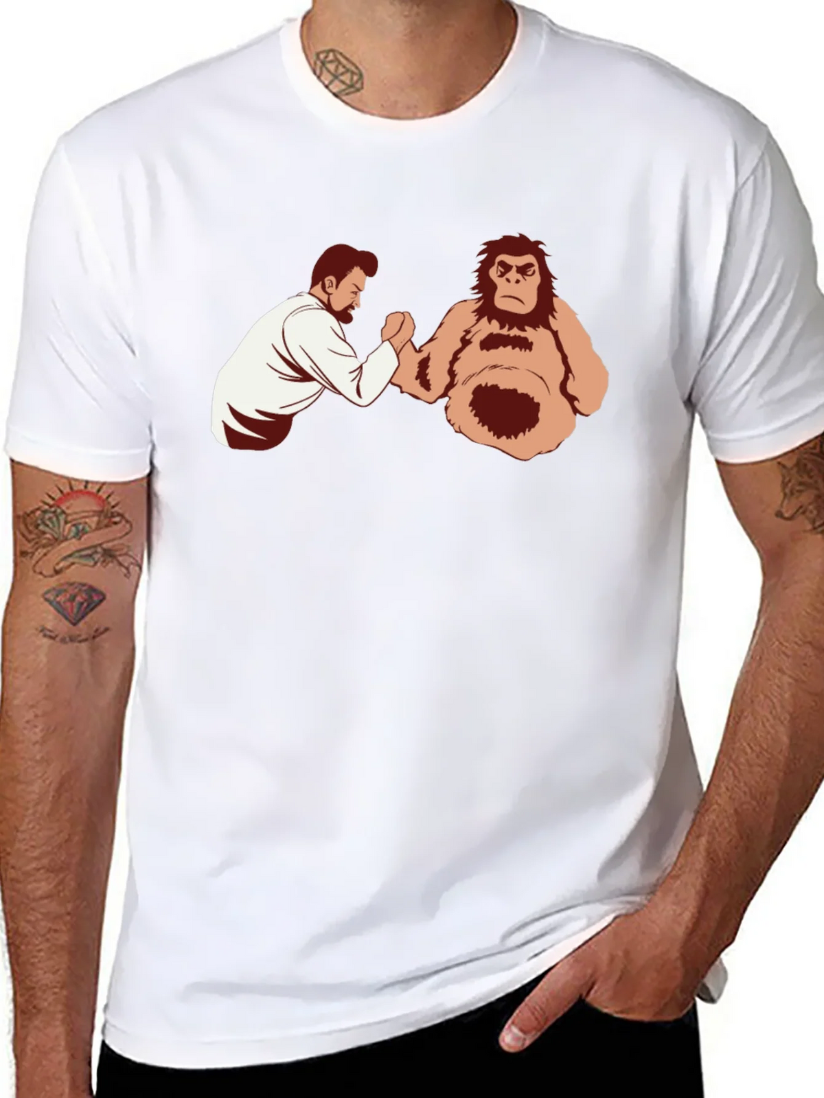 Arm Wrestling Champ Graphic T-Shirt product image 7