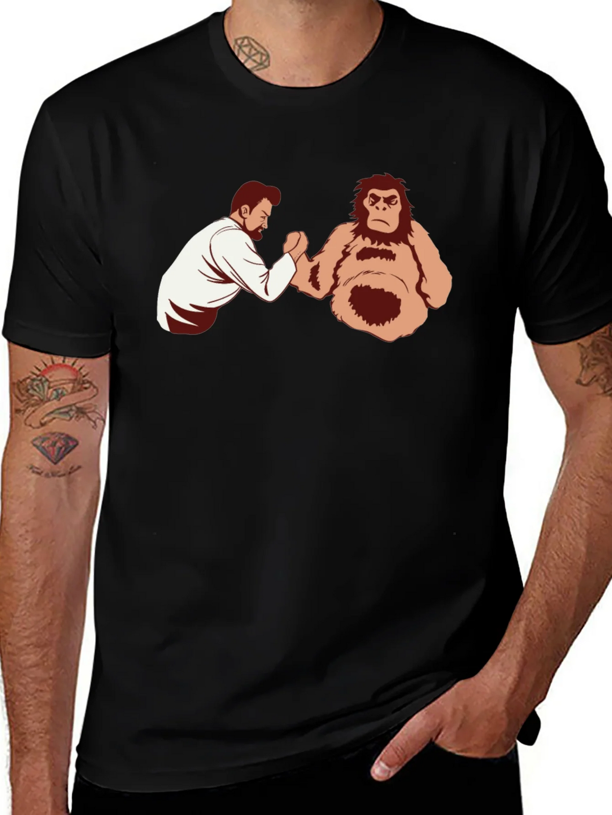 Arm Wrestling Champ Graphic T-Shirt product image 1