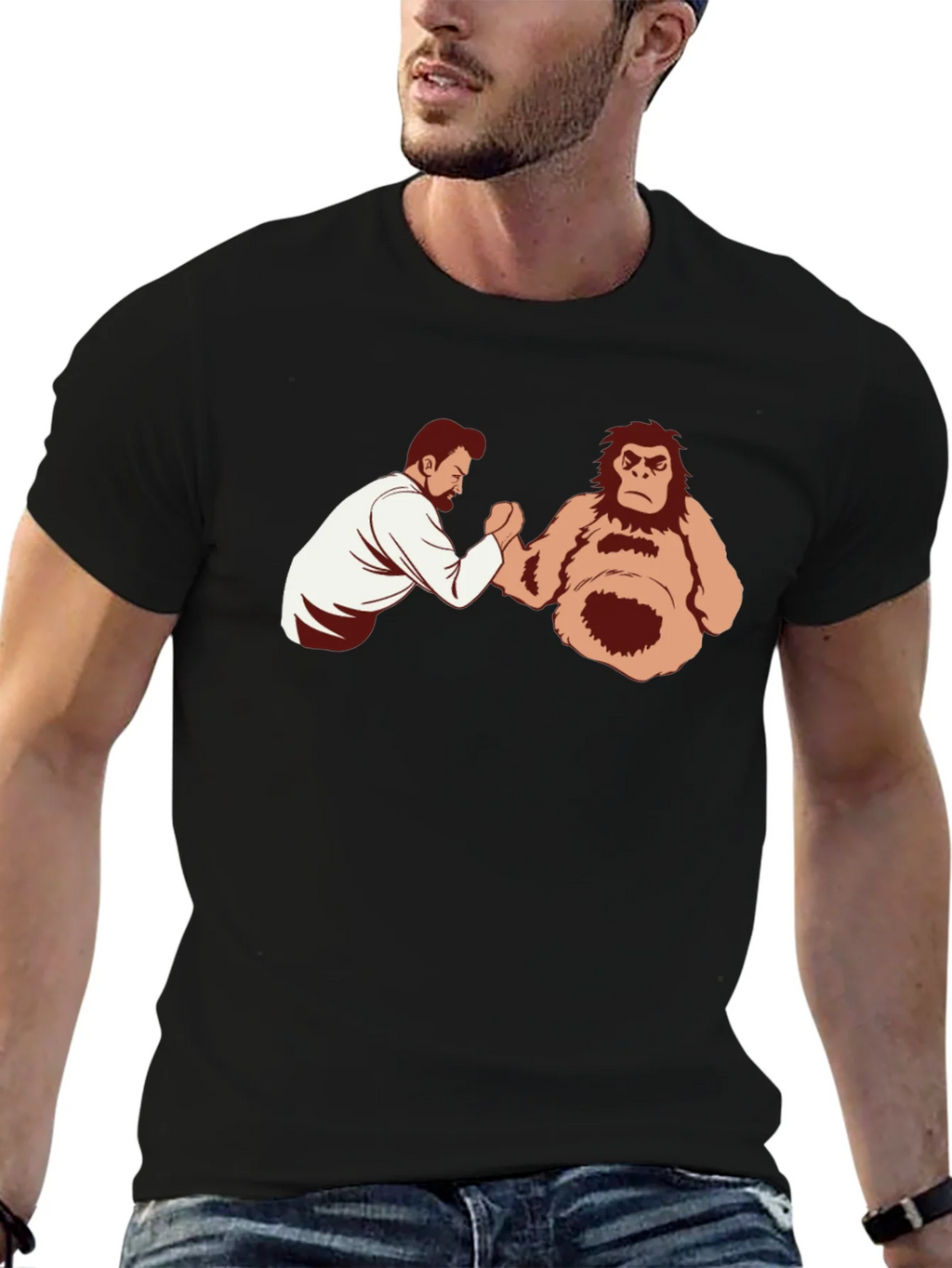 Arm Wrestling Champ Graphic T-Shirt product image 6