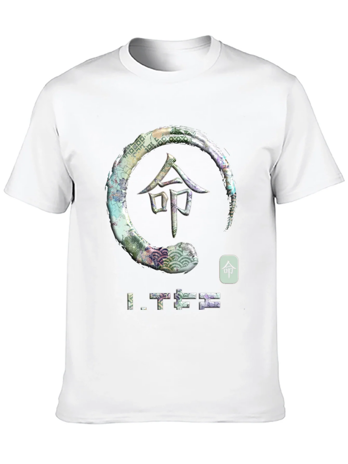 Japanese Zen Circle Graphic T-Shirt product image 9