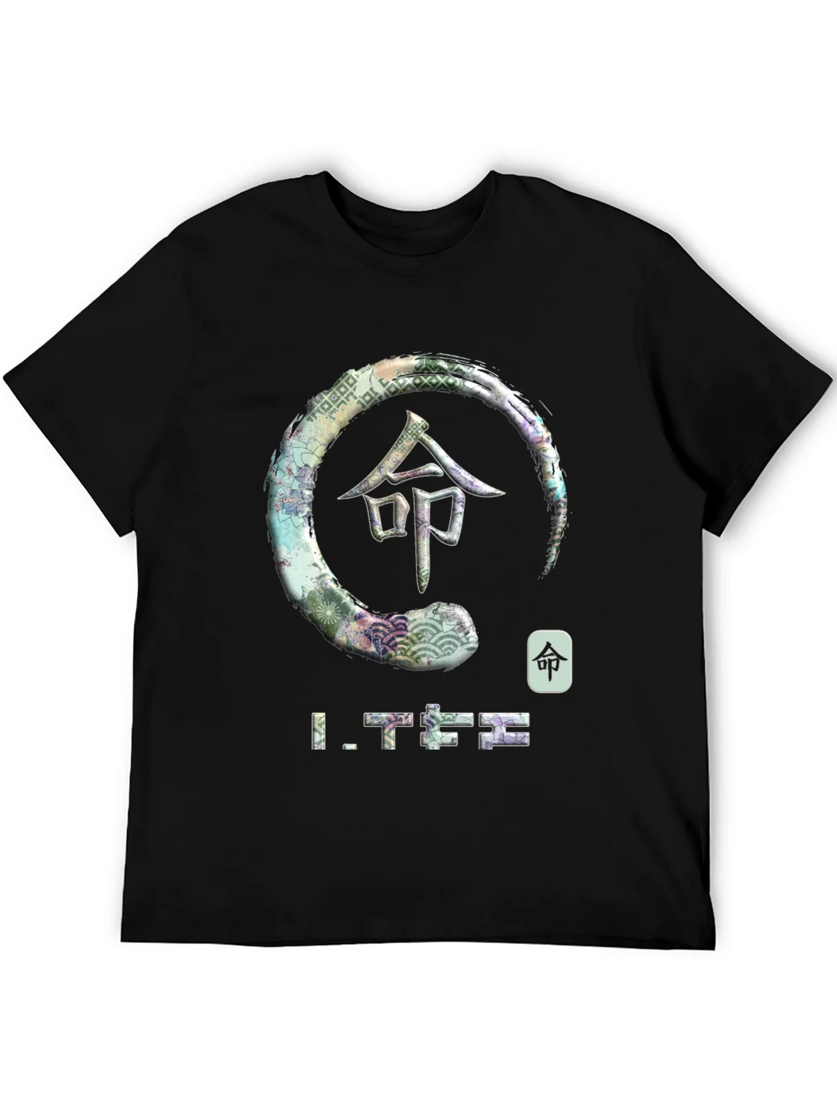 Japanese Zen Circle Graphic T-Shirt product image 5