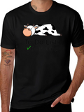 Lazy Cow To-Do List Graphic T-Shirt - Do Nothing! product image 1