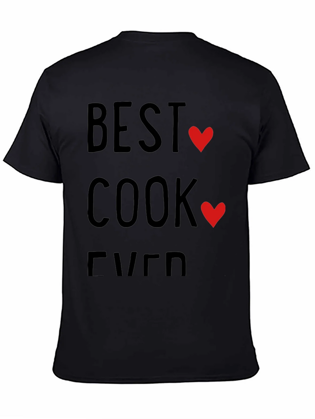 Best Cook Ever T-Shirt - Heart Design product image 4