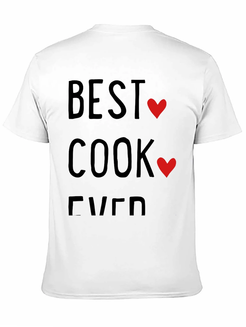 Best Cook Ever T-Shirt - Heart Design product image 10