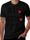 Best Cook Ever T-Shirt - Heart Design product image 1