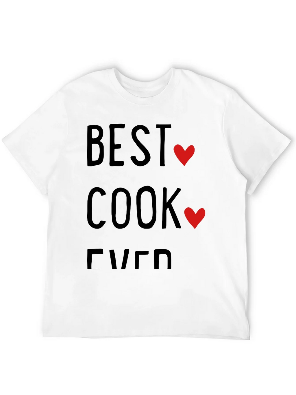 Best Cook Ever T-Shirt - Heart Design product image 11