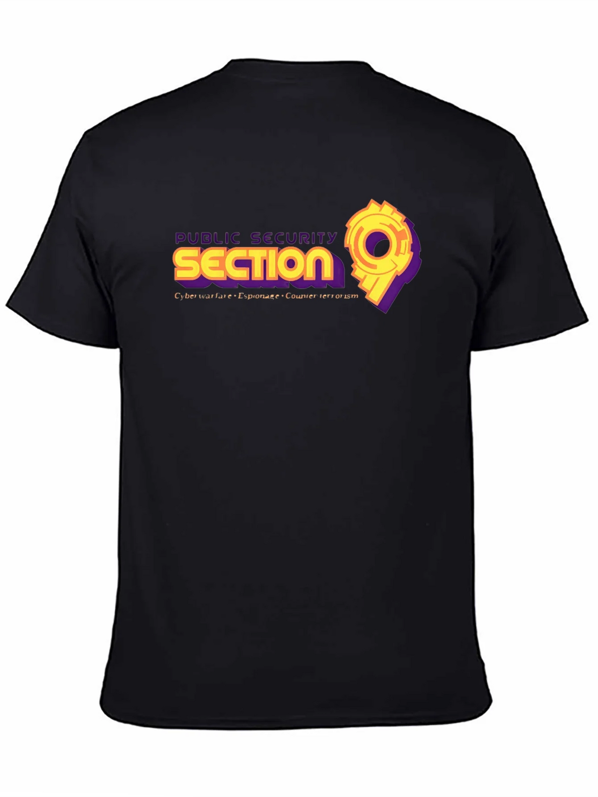 Public Security Section 9 Black T-Shirt product image 4