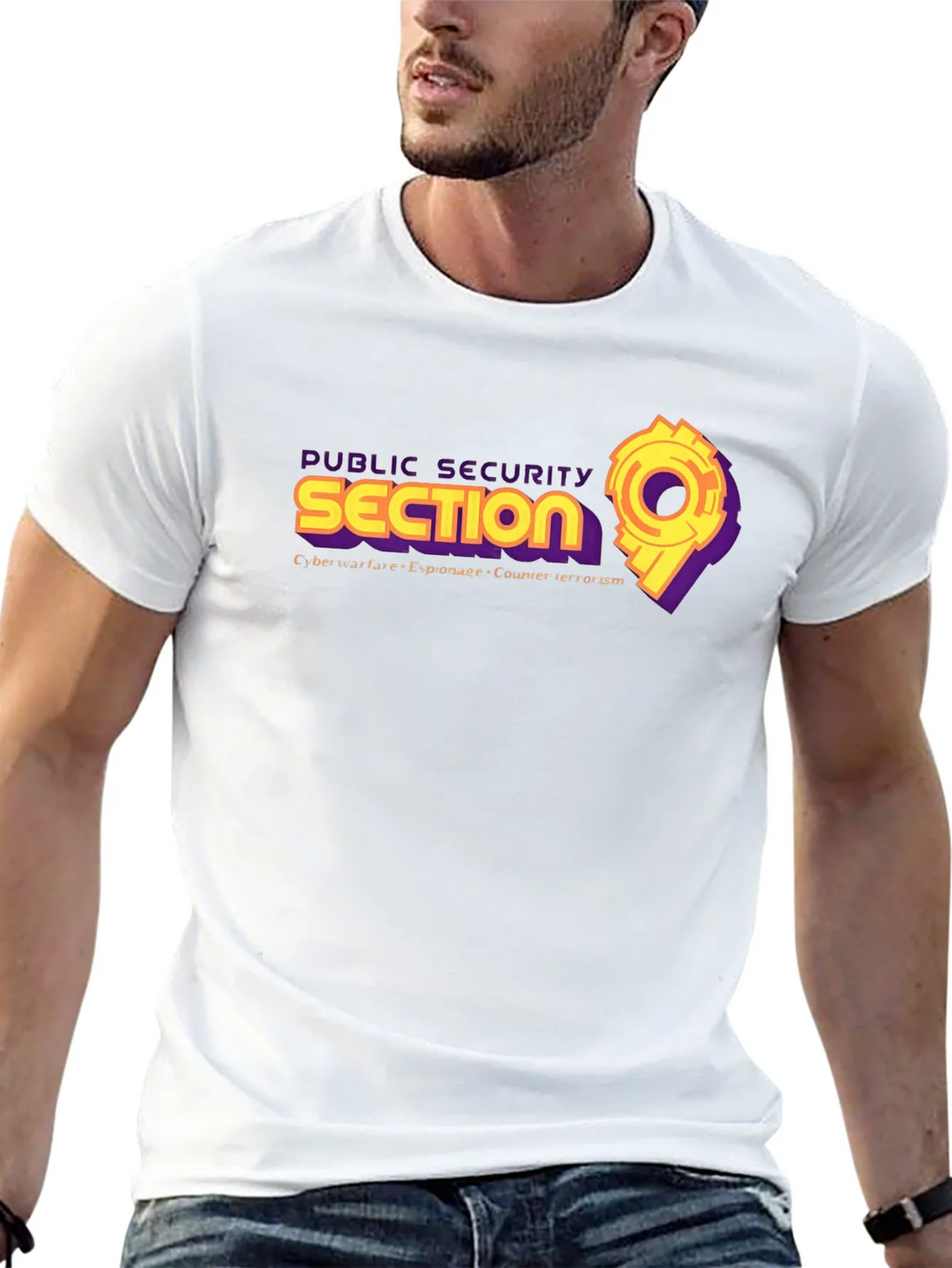Public Security Section 9 Black T-Shirt product image 12
