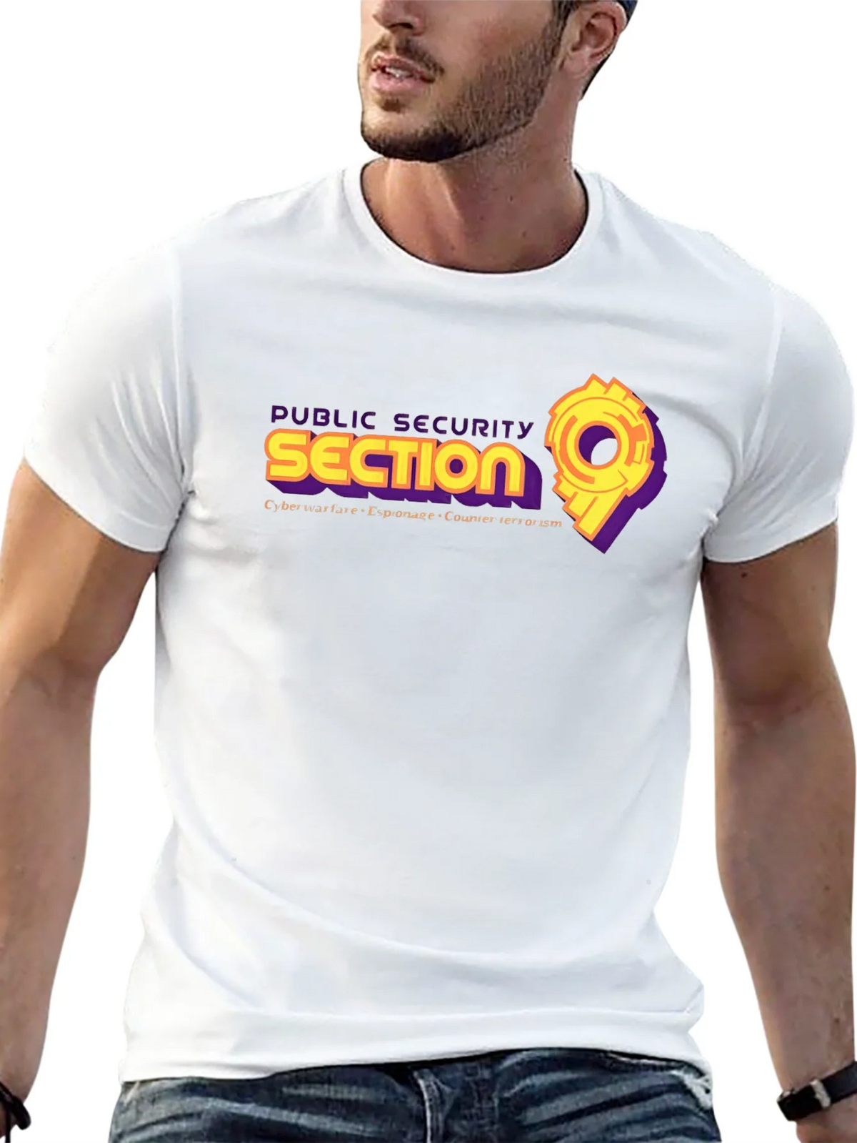 Public Security Section 9 Black T-Shirt product image 12