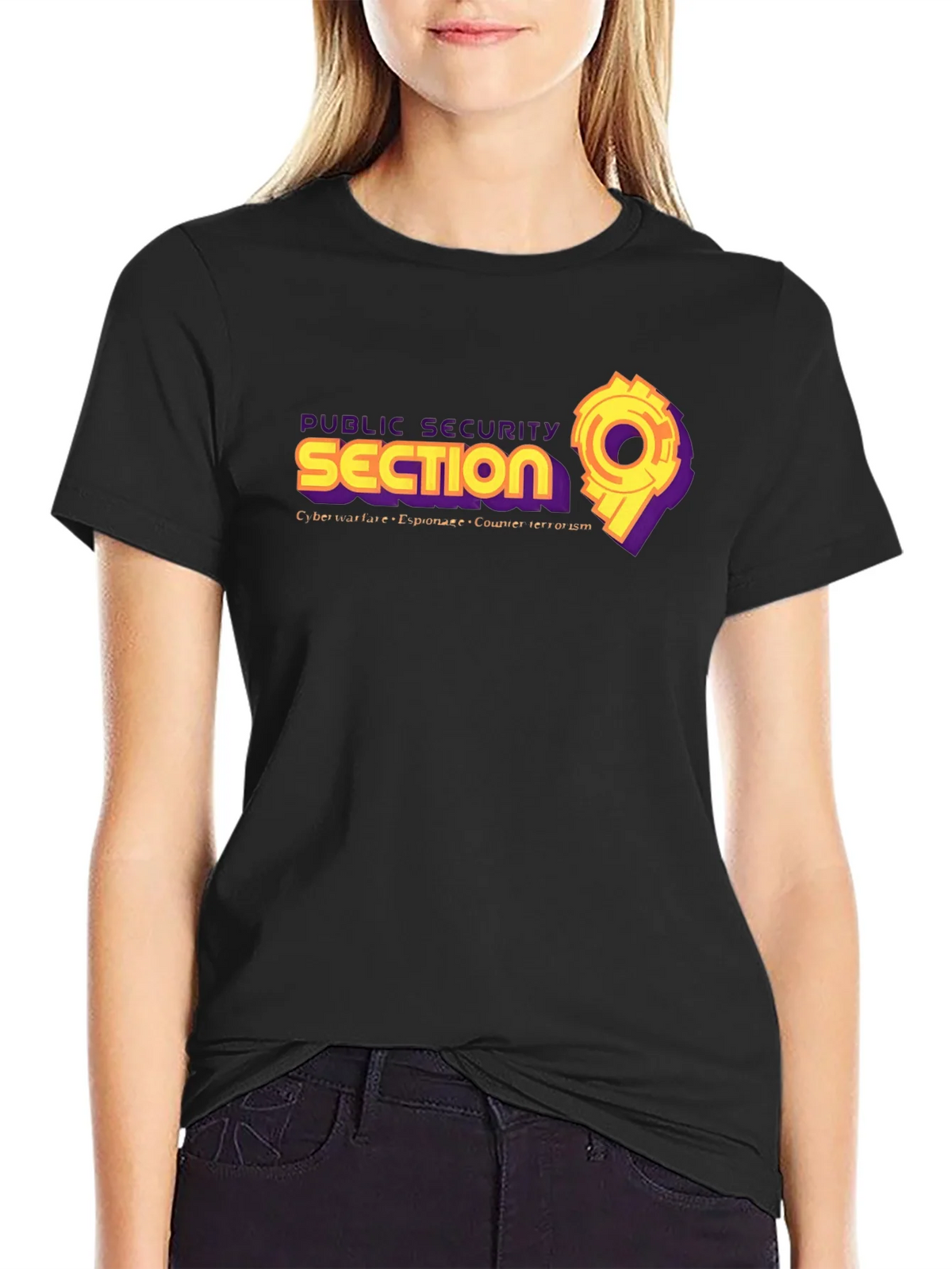 Public Security Section 9 Black T-Shirt product image 2