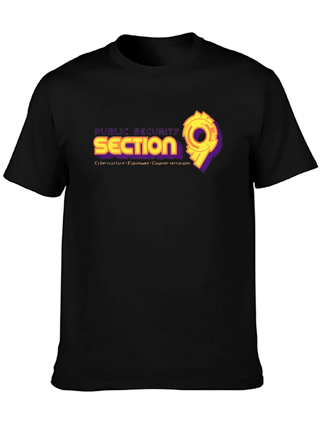 Public Security Section 9 Black T-Shirt product image 3