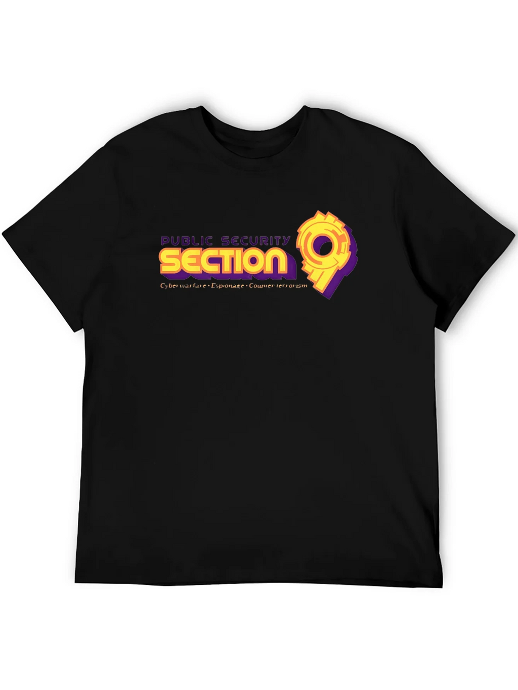 Public Security Section 9 Black T-Shirt product image 5