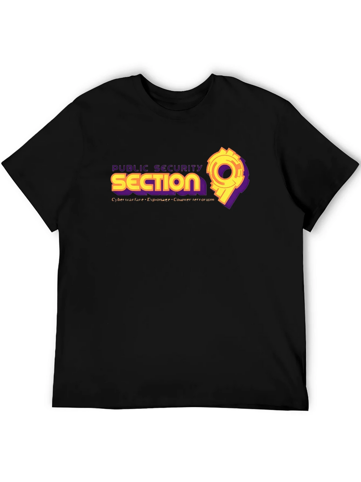 Public Security Section 9 Black T-Shirt product image 5
