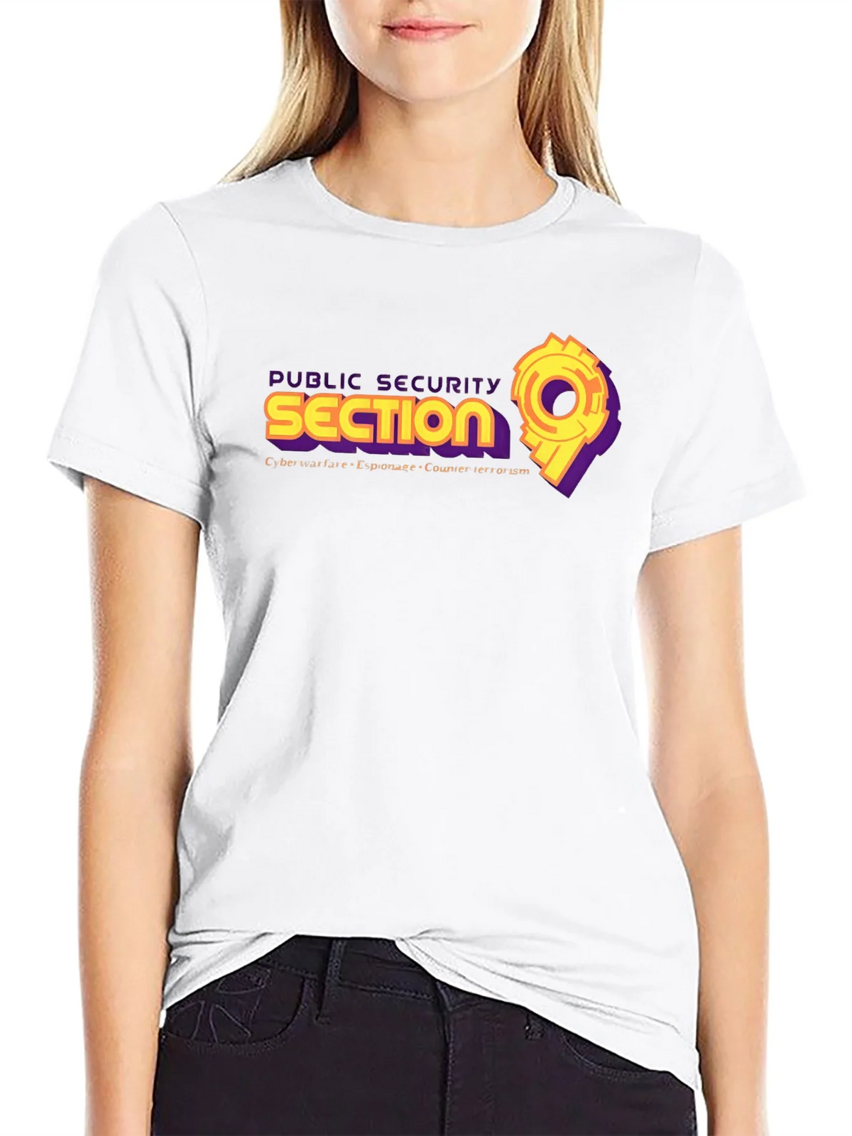 Public Security Section 9 Black T-Shirt product image 8