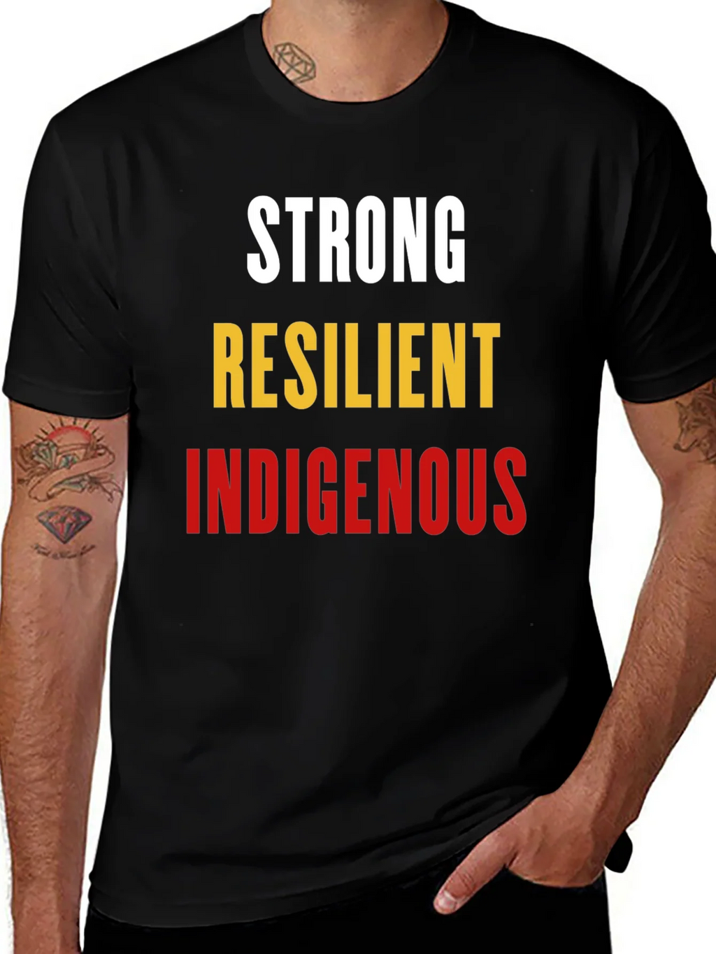 Strong Resilient Indigenous Graphic Tee product image 1