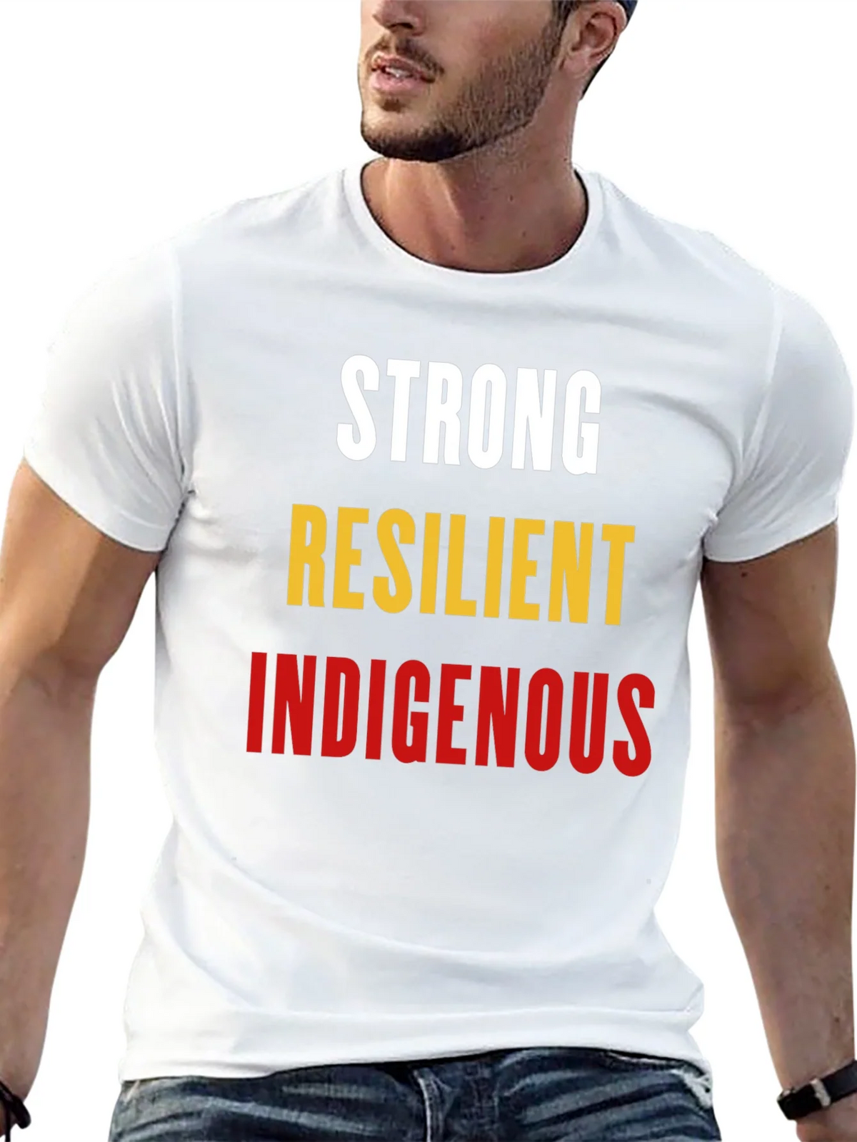 Strong Resilient Indigenous Graphic Tee product image 12