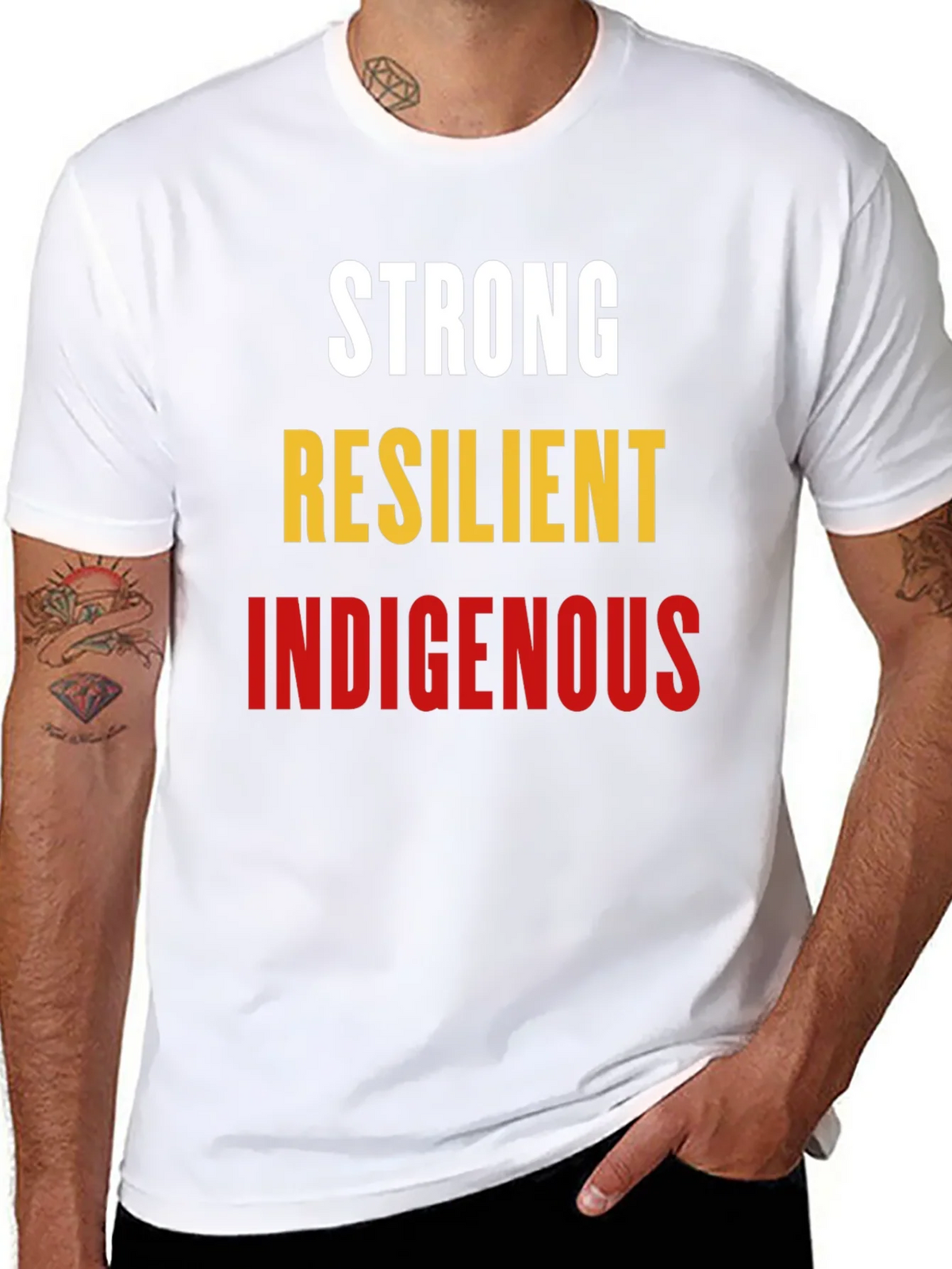 Strong Resilient Indigenous Graphic Tee product image 7