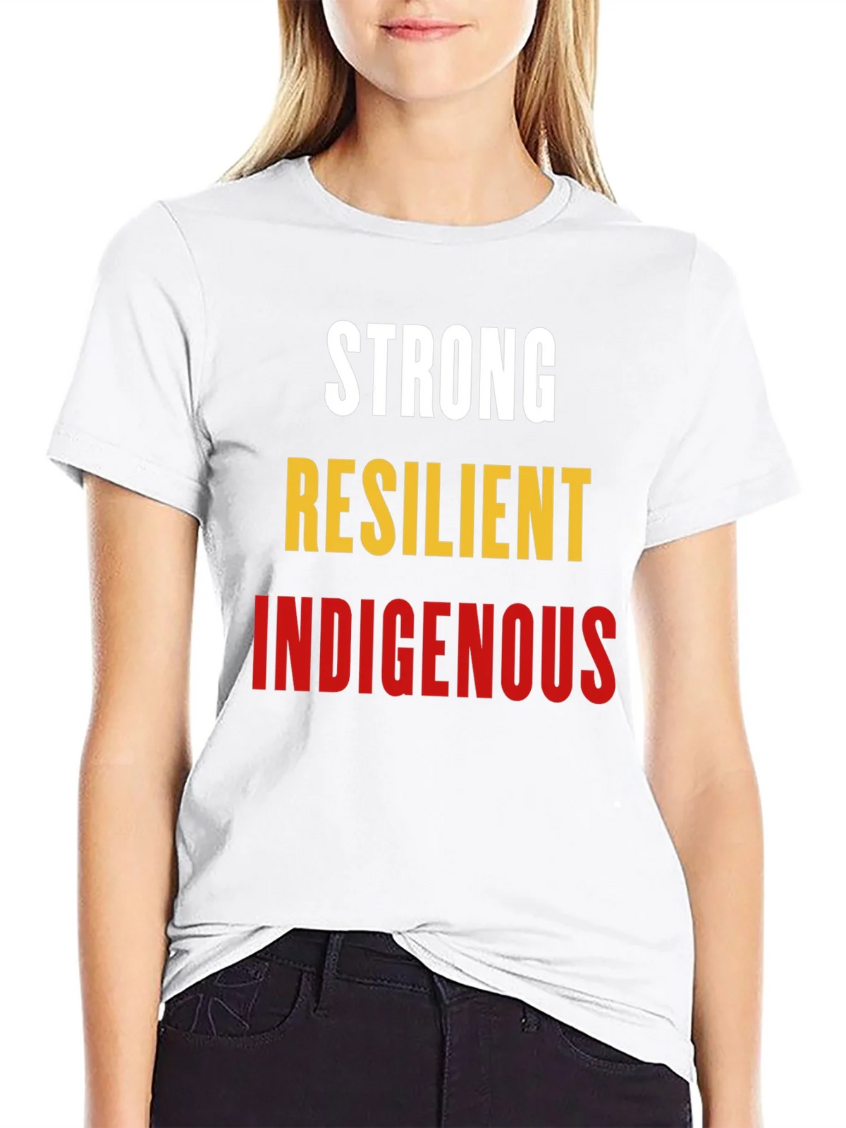 Strong Resilient Indigenous Graphic Tee product image 8
