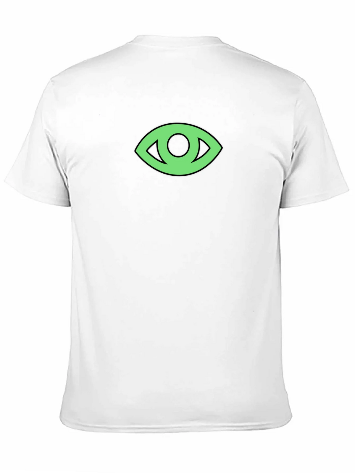 Eye Graphic Black T-Shirt - Modern Minimalist Tee product image 10