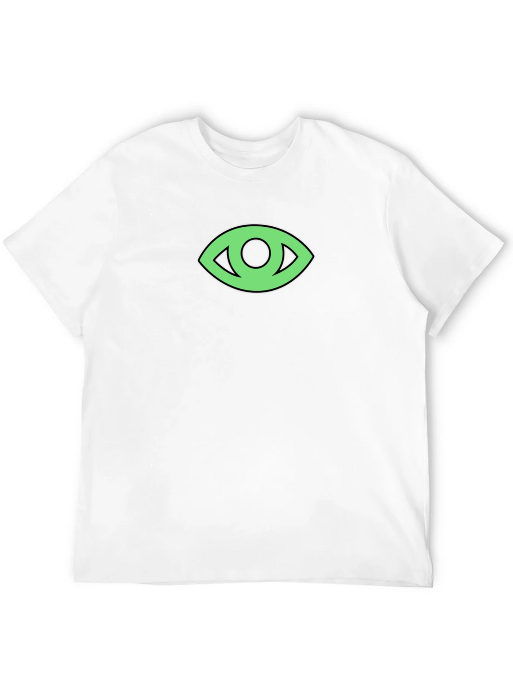 Eye Graphic Black T-Shirt - Modern Minimalist Tee product image 11
