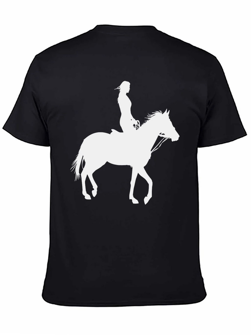 Horse Rider Graphic Tee - Black product image 4