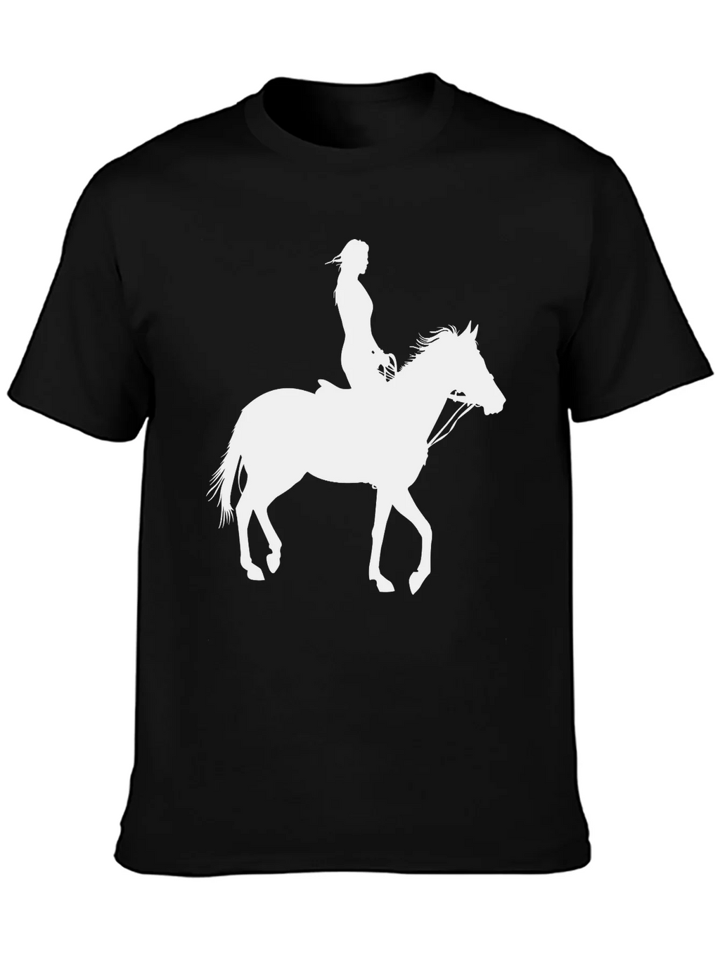 Horse Rider Graphic Tee - Black product image 3