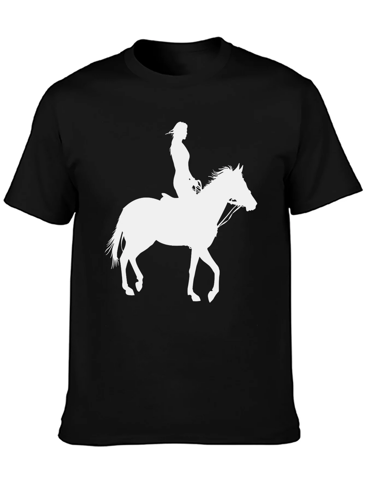 Horse Rider Graphic Tee - Black product image 3
