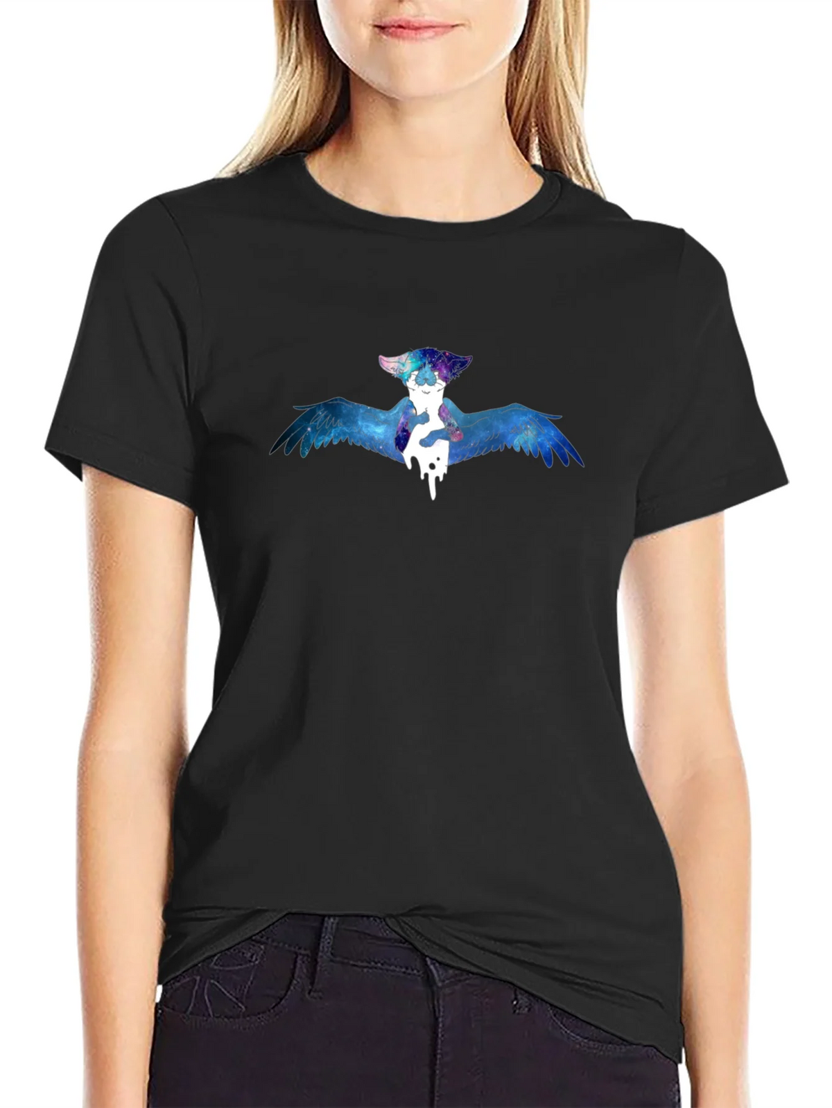 Galaxy Angel T-Shirt - Unique Graphic Tee for Men product image 2