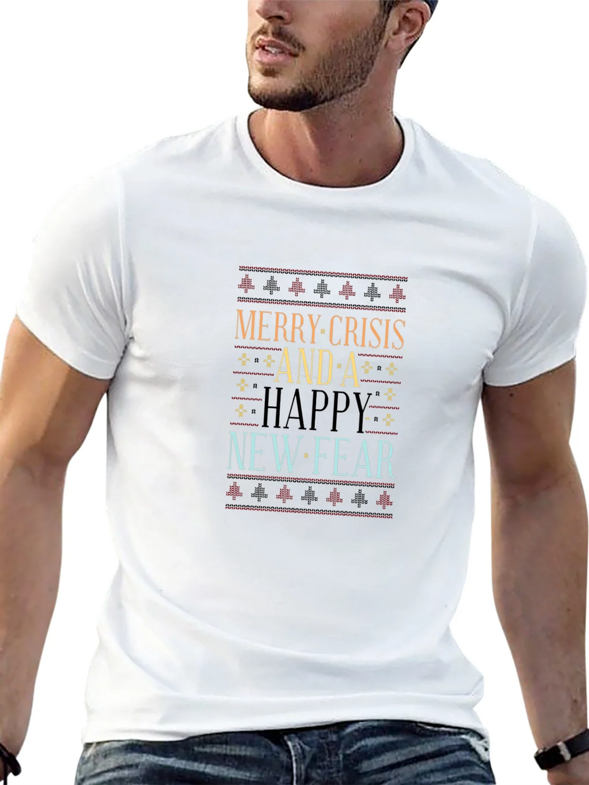 Merry Crisis and A Happy New Fear T-Shirt product image 11