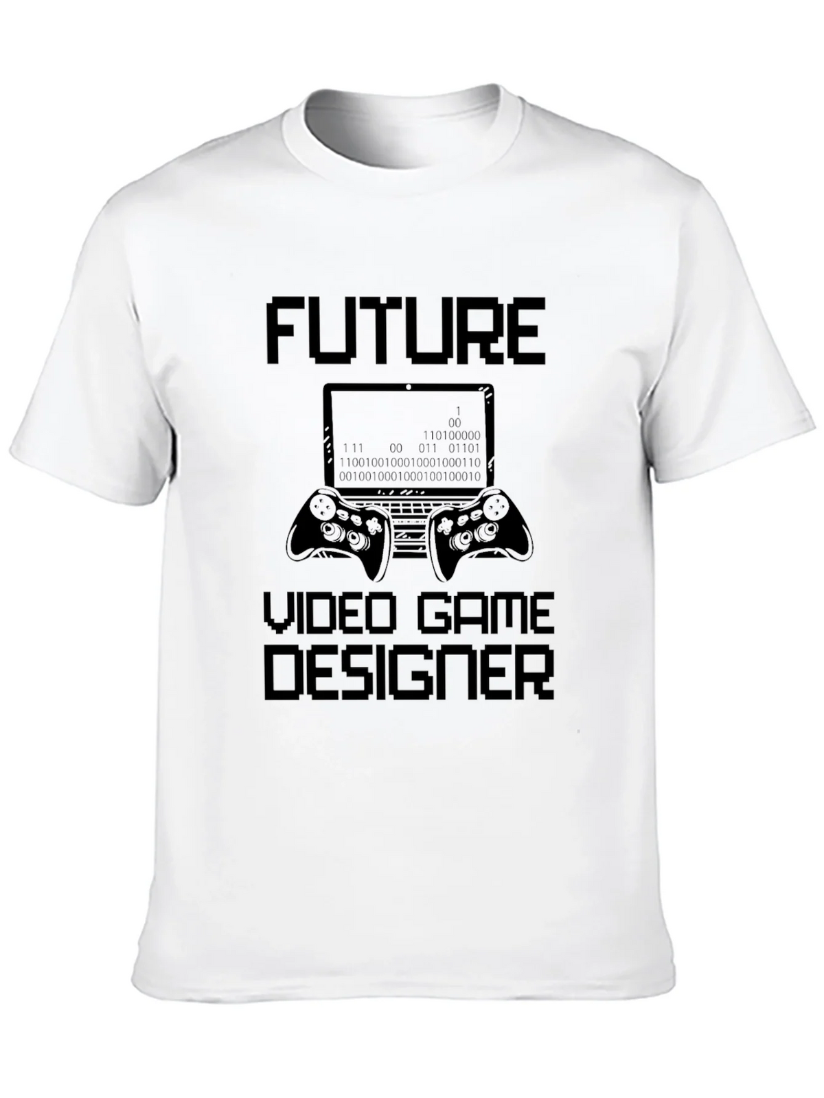 Future Video Game Designer Black Graphic Tee product image 9