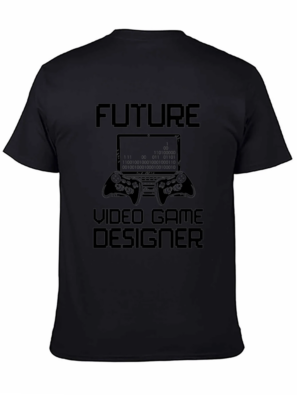 Future Video Game Designer Black Graphic Tee product image 4
