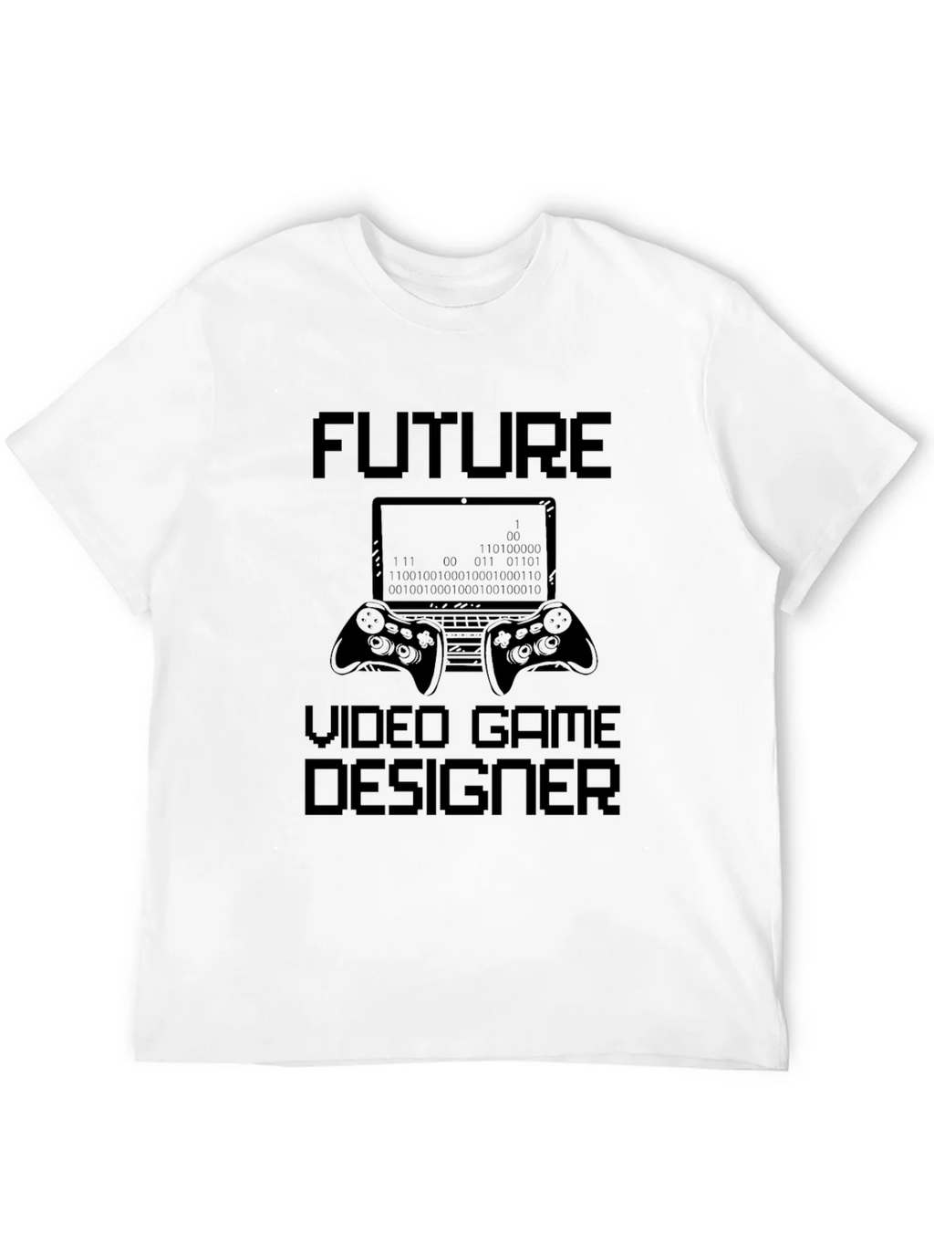 Future Video Game Designer Black Graphic Tee product image 11