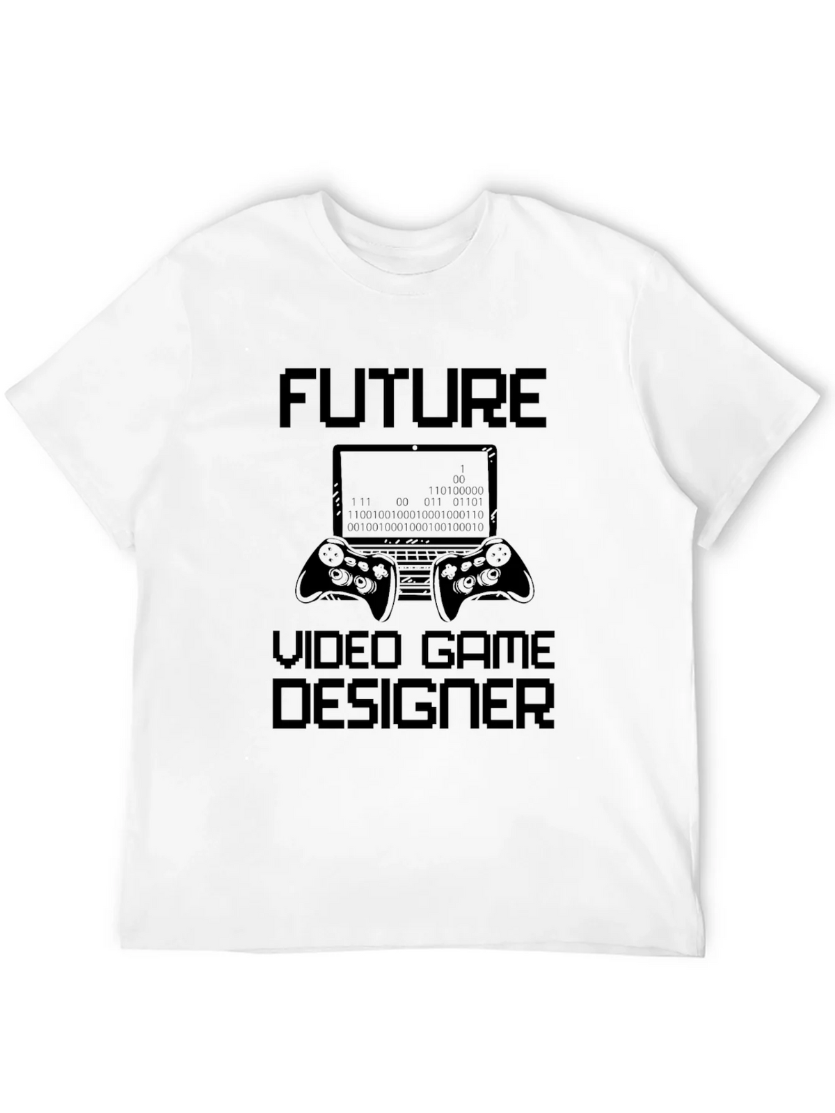 Future Video Game Designer Black Graphic Tee product image 11