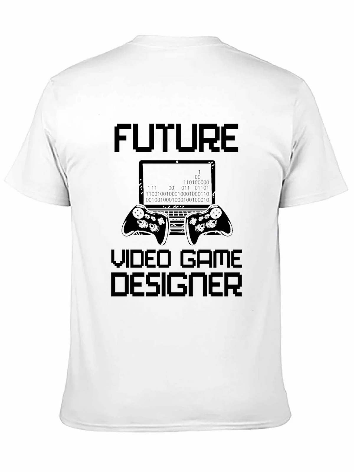Future Video Game Designer Black Graphic Tee product image 10