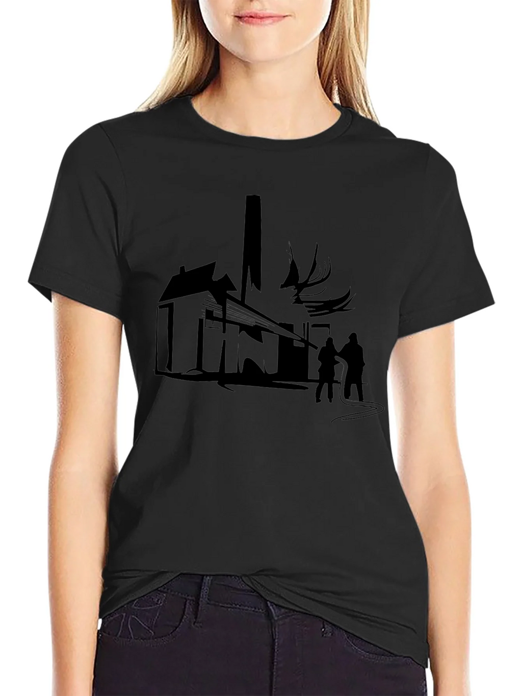 Urban Decay Graphic Tee - Black Cotton Casual product image 2