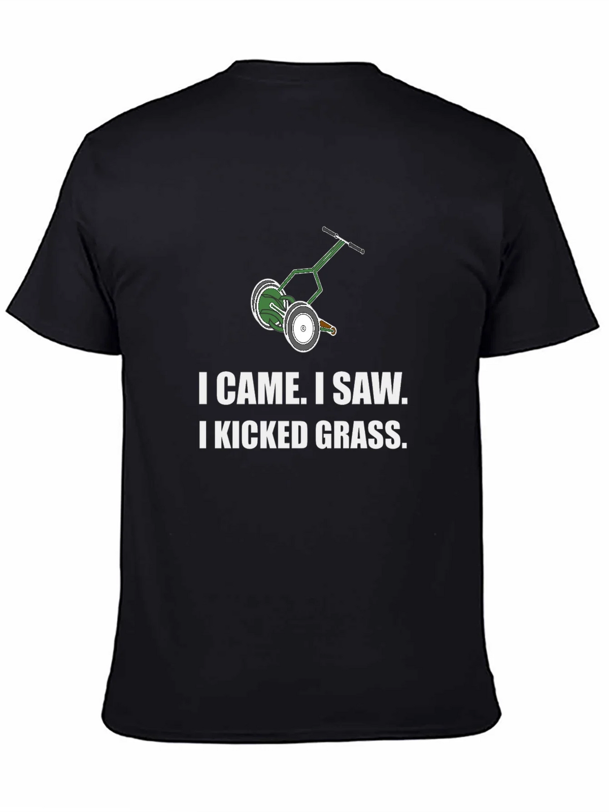 I Came I Saw I Kicked Grass T-Shirt product image 4
