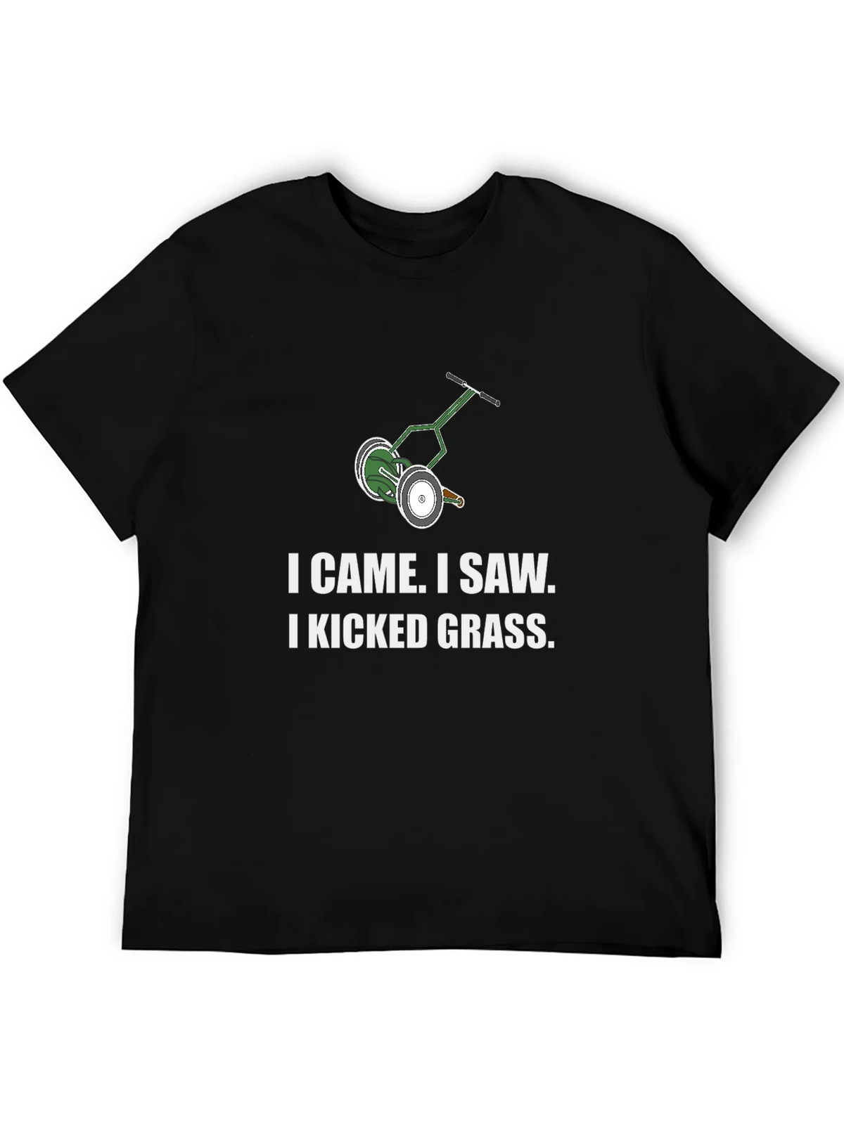 I Came I Saw I Kicked Grass T-Shirt product image 5
