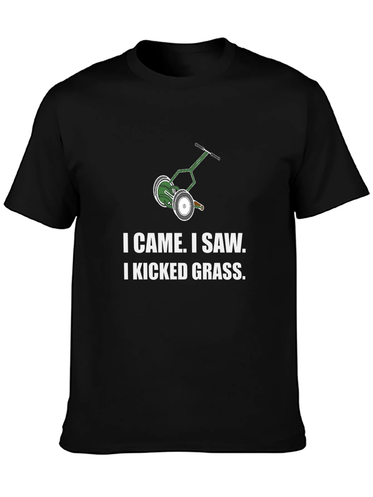 I Came I Saw I Kicked Grass T-Shirt product image 3