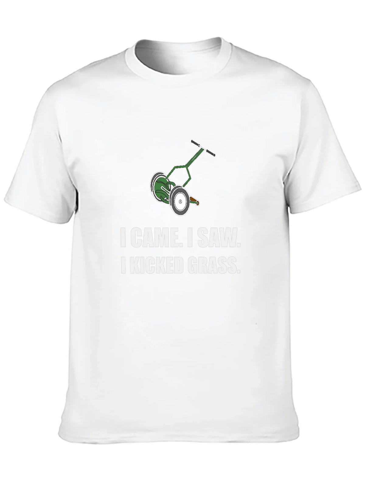I Came I Saw I Kicked Grass T-Shirt product image 9