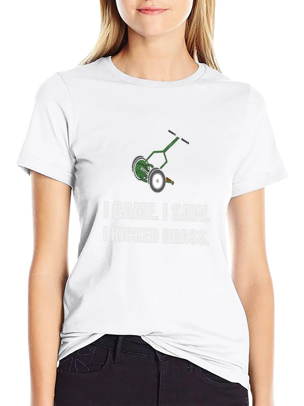 I Came I Saw I Kicked Grass T-Shirt product image 8