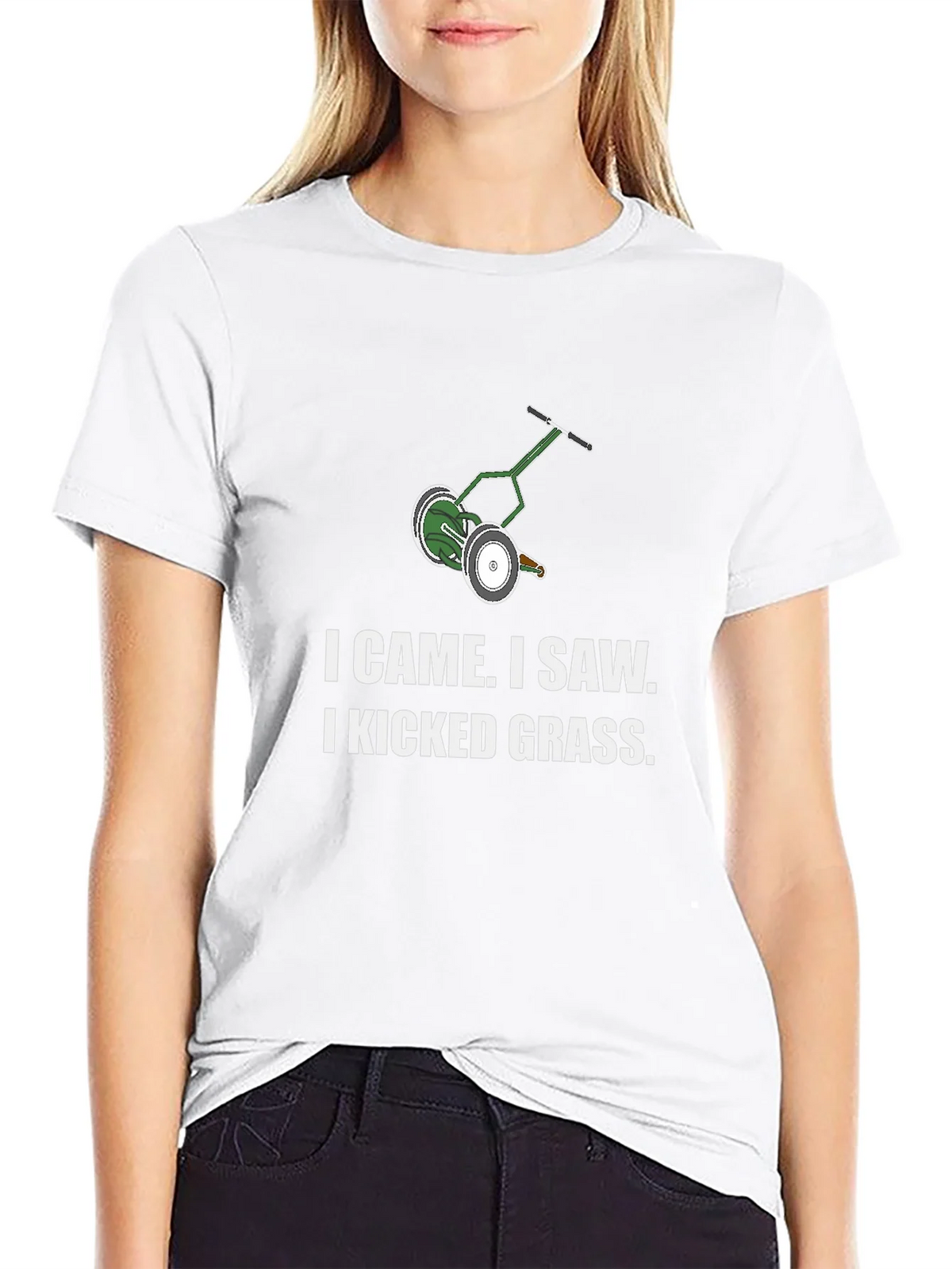 I Came I Saw I Kicked Grass T-Shirt product image 8