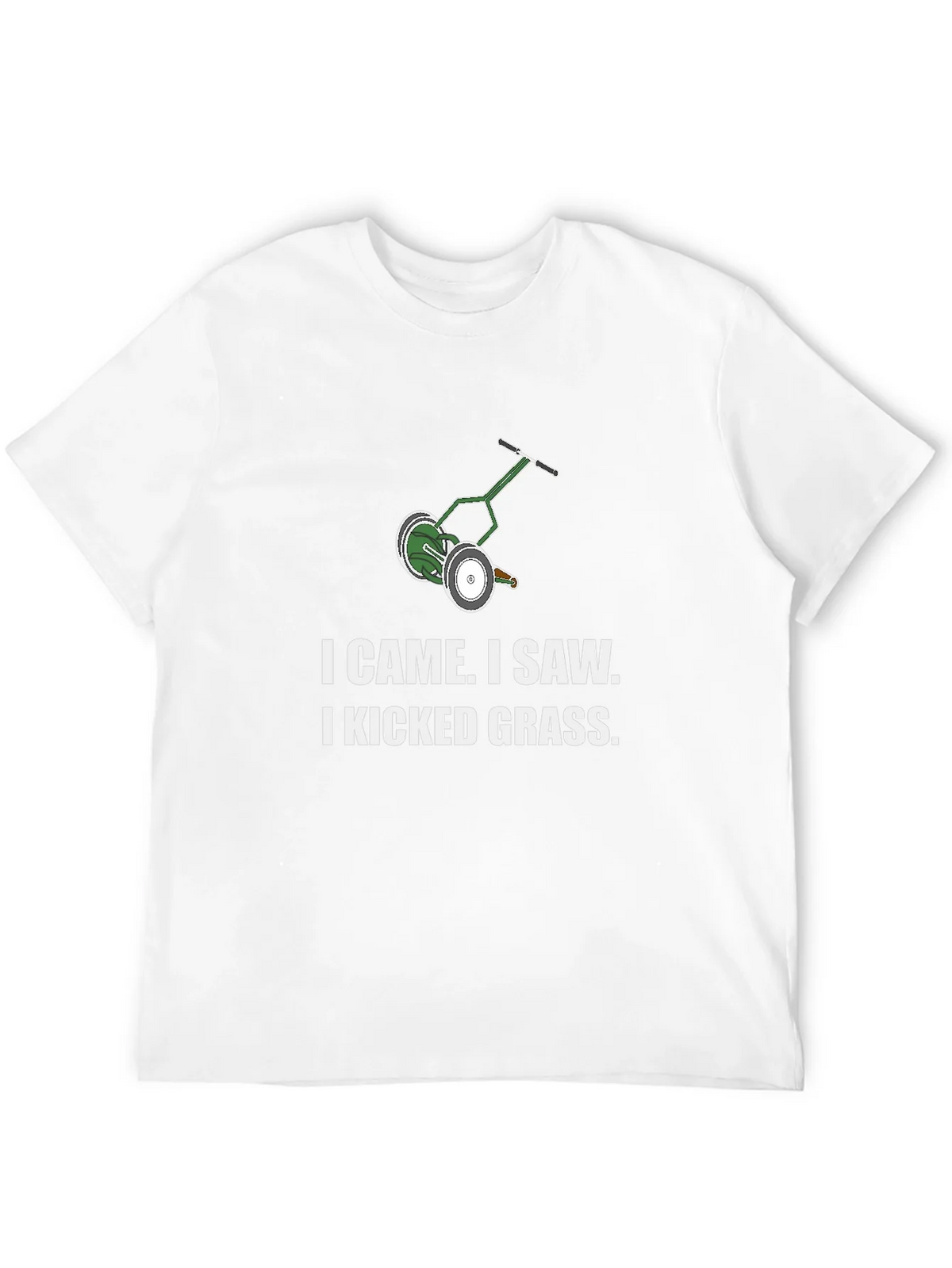 I Came I Saw I Kicked Grass T-Shirt product image 11