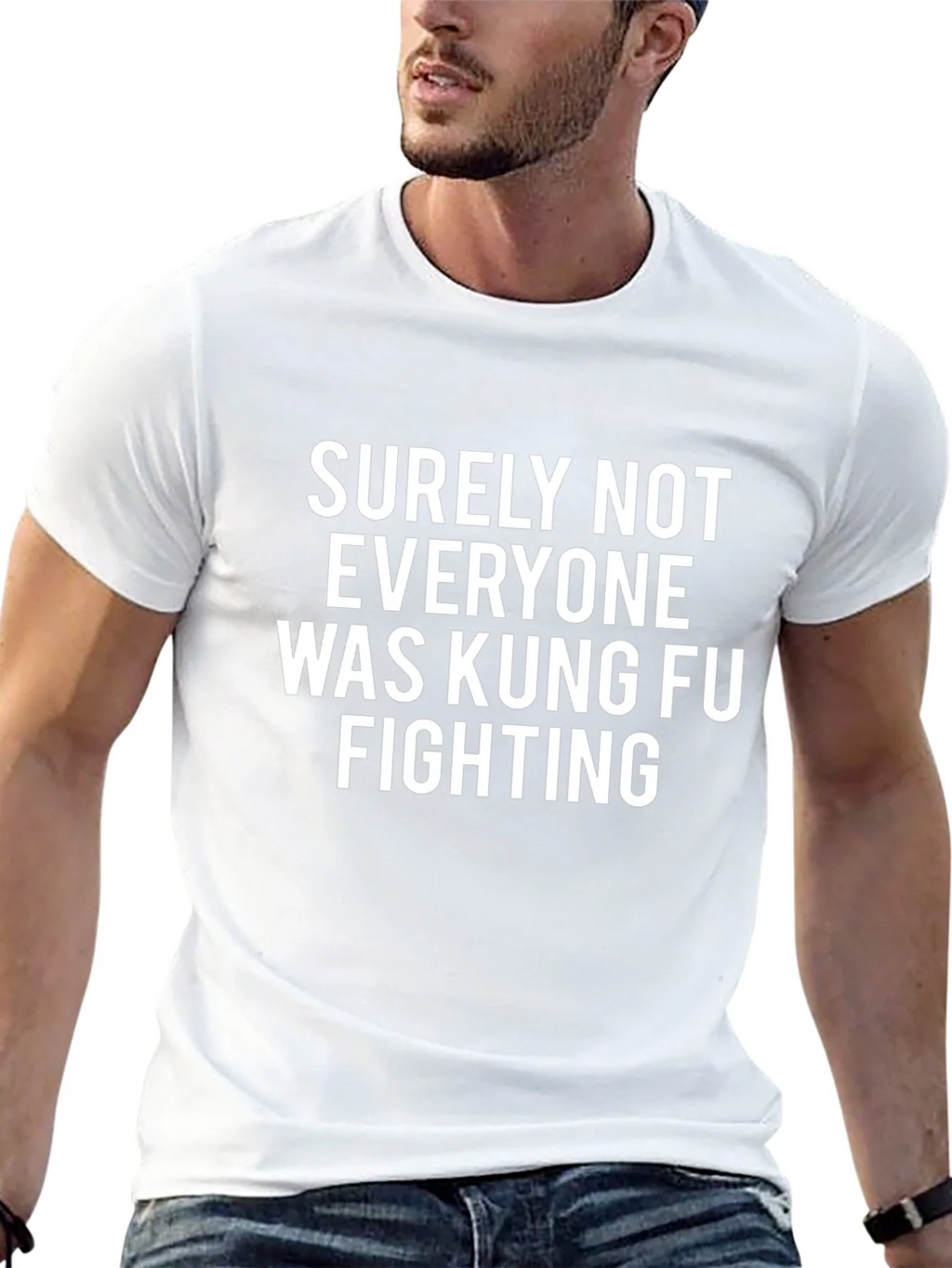 Kung Fu Fighting Graphic Tee - Funny Slogan Shirt product image 12