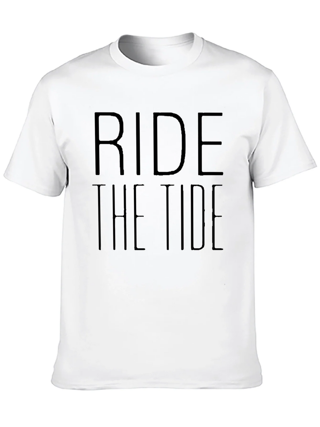 Ride the Tide Black Graphic T-Shirt product image 9