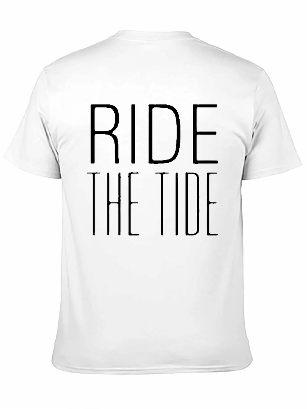 Ride the Tide Black Graphic T-Shirt product image 10