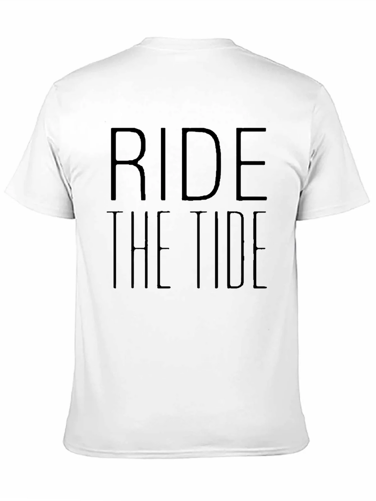 Ride the Tide Black Graphic T-Shirt product image 10